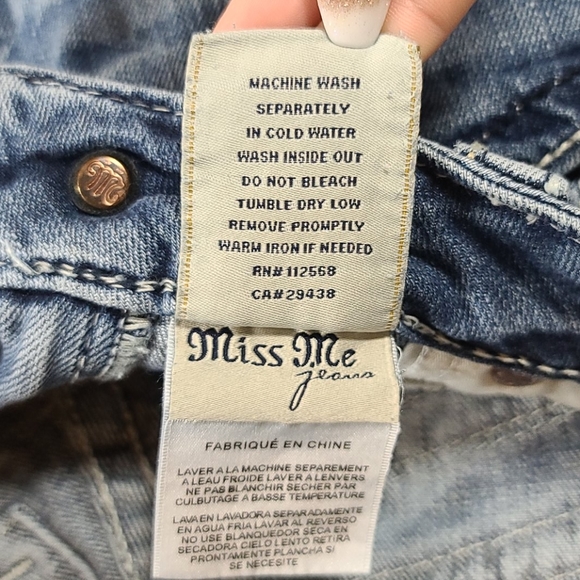 Miss Me Jeans Signature Boot Style JE104583R - Picture 8 of 12